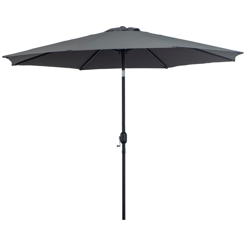 3M Tilting Garden Parasol - Dark Grey