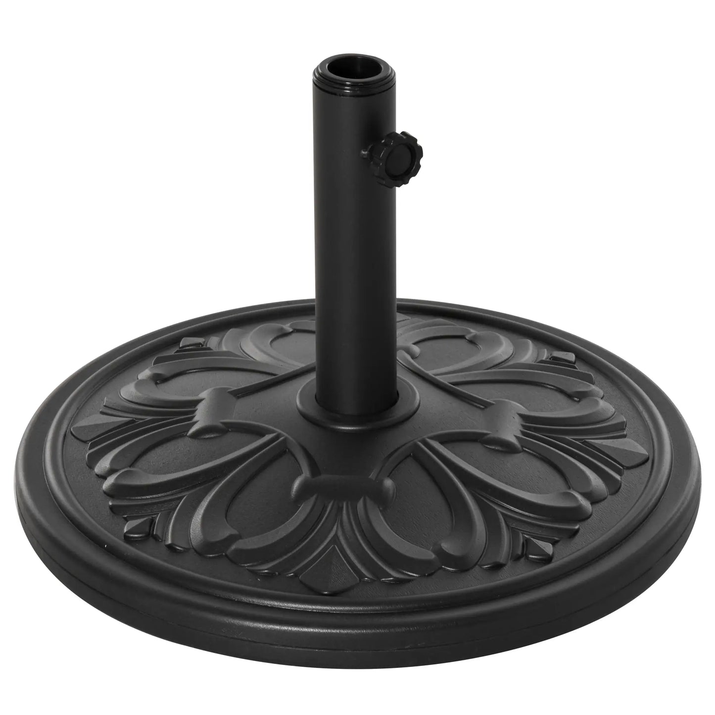 13kg Round Parasol Base - Black
