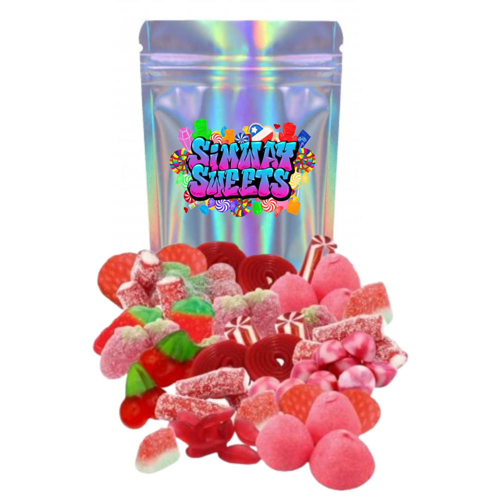 Scarlet Red Pick N Mix Sweets - 2KG Bag