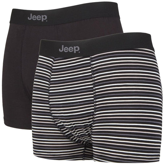 Jeep - 2 Pair Pack Bamboo Fitted Trunks