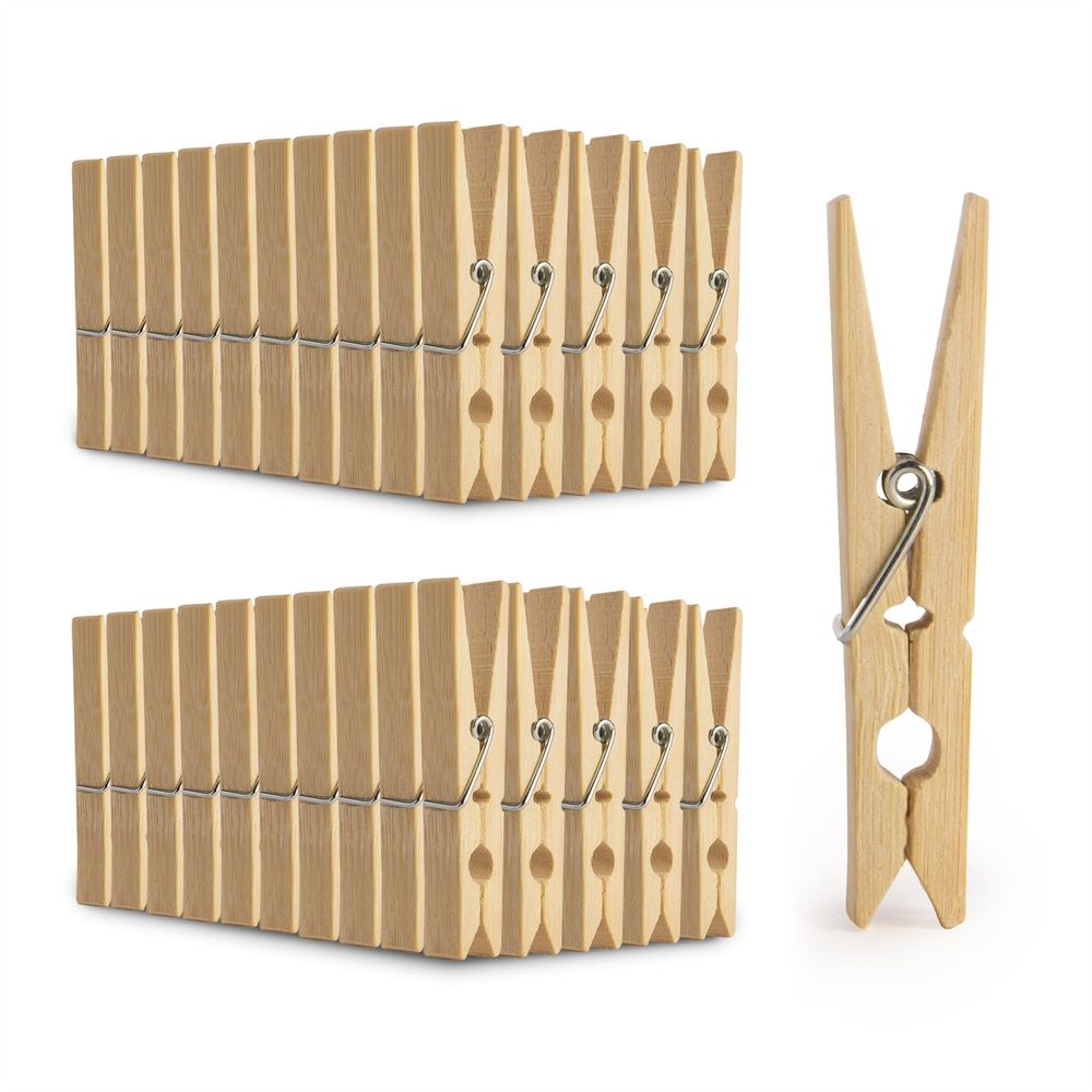 Bamboo Pegs - Pack of 100