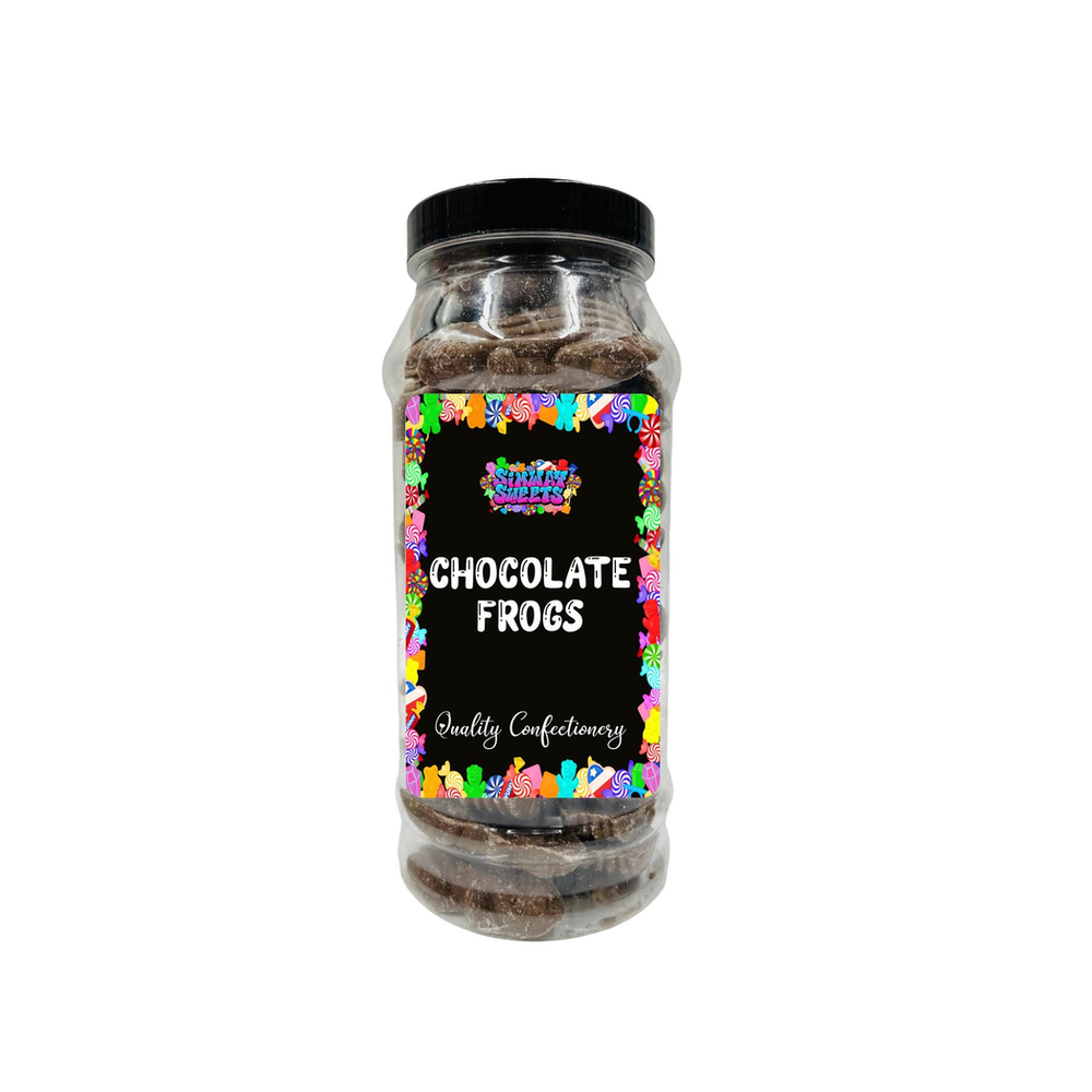 Milk Chocolate Frogs Retro Sweets Gift Jar