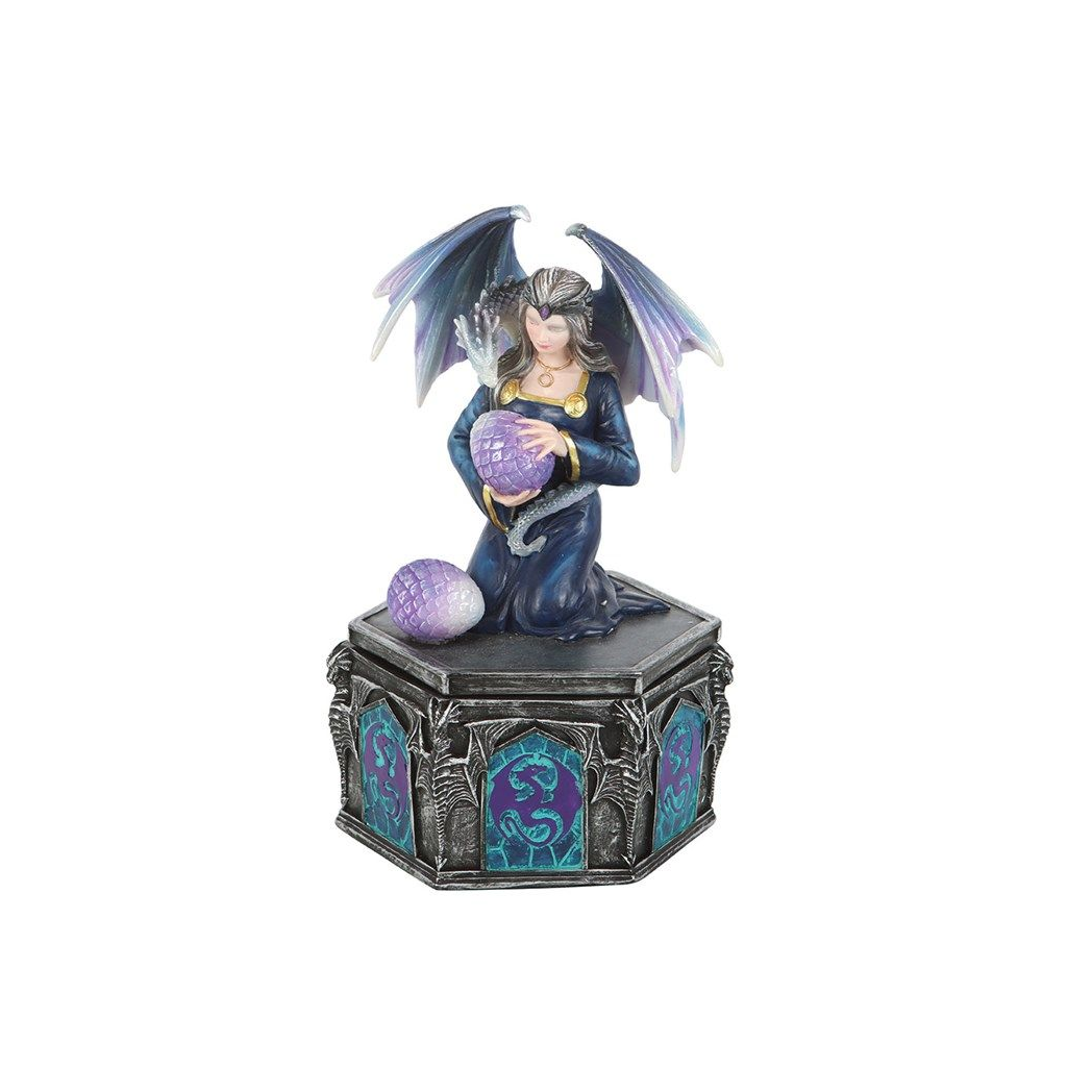 Dragon Friendship Spring Box by Anne Stokes