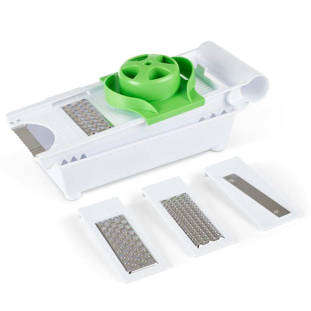 VINSANI GREEN/WHITE 6 IN 1 GRATER