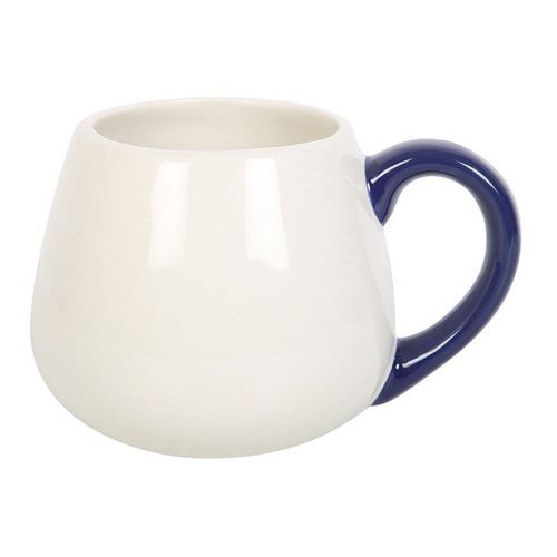 All Seeing Eye Rounded Mug in White