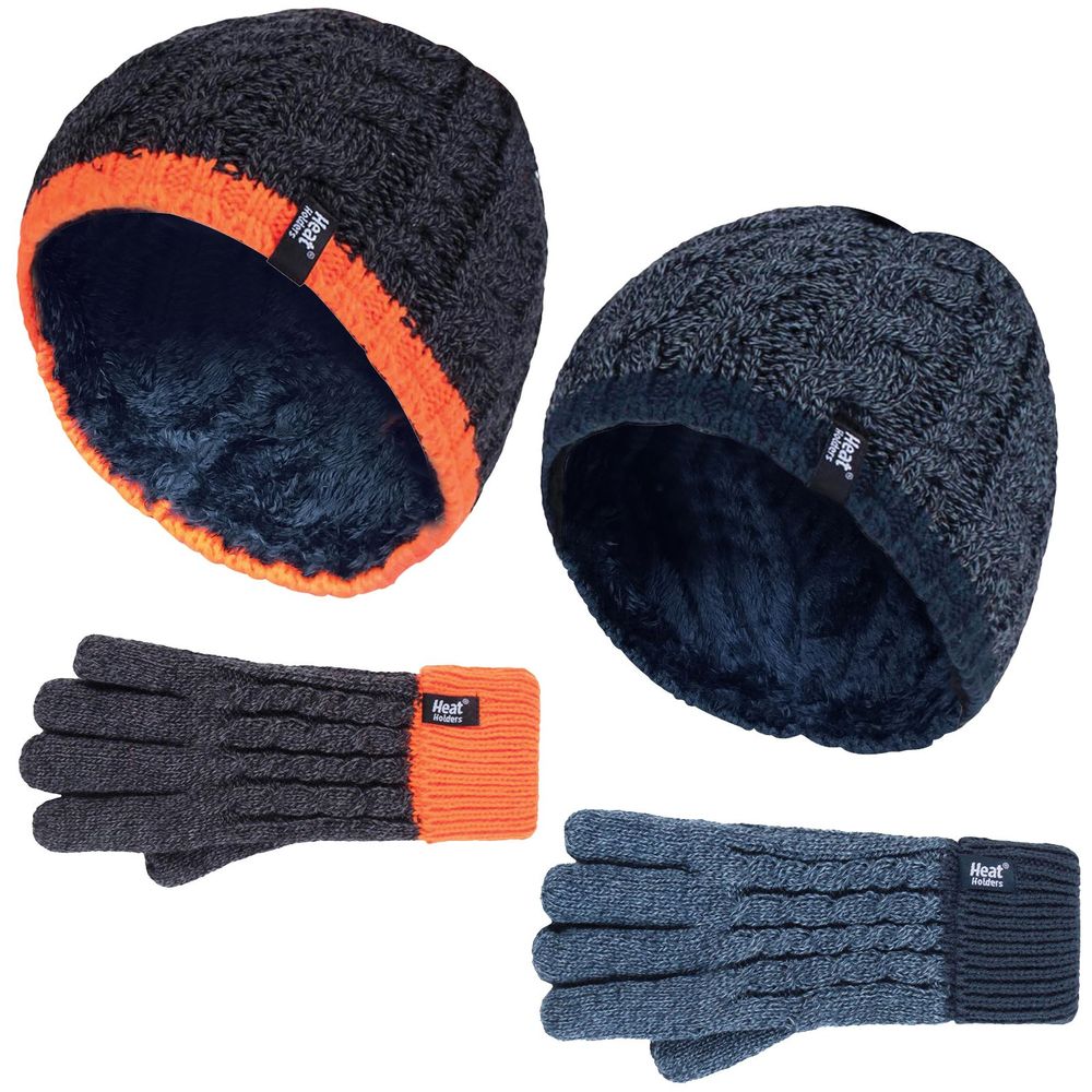 Heat Holders - Kids Hat & Gloves Set