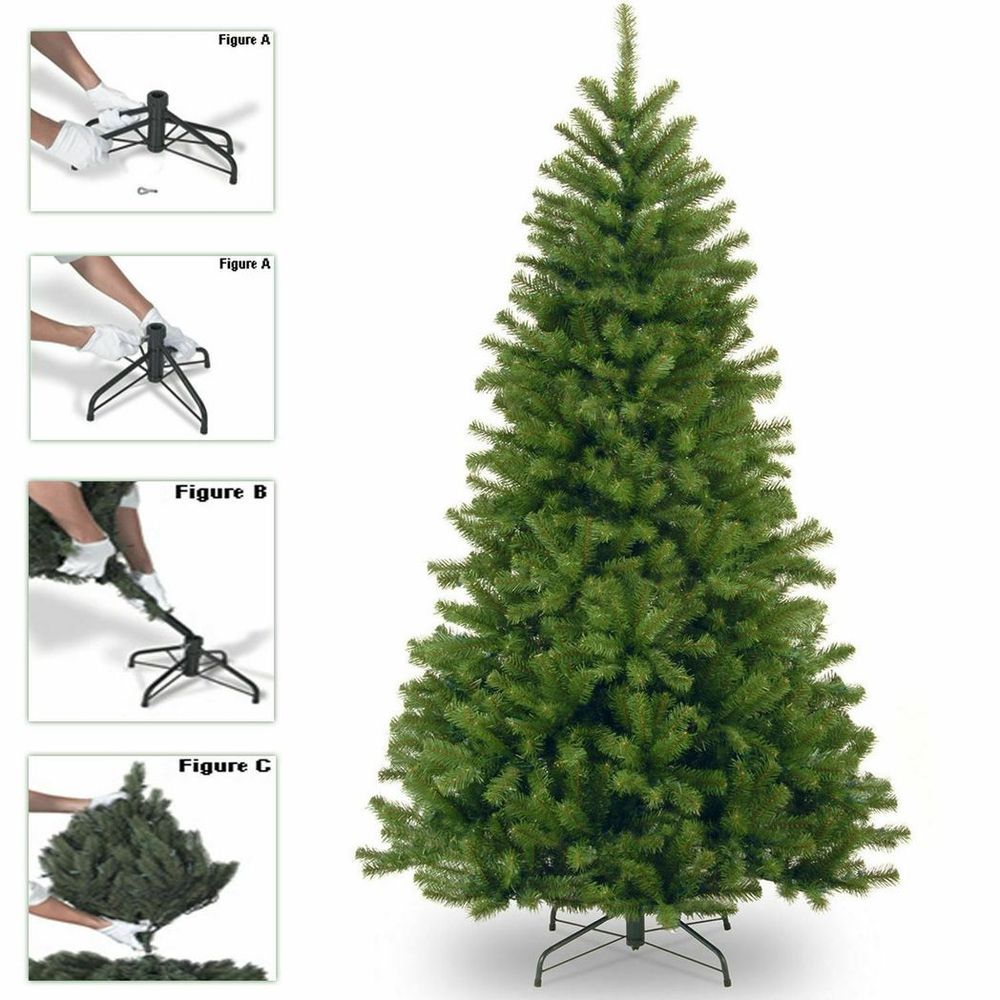 7FT GREEN ARTIFICIAL Christmas Colorado Tree 210CM