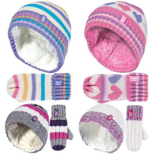 Heat Holders - Kids Hat & Gloves Set - P11