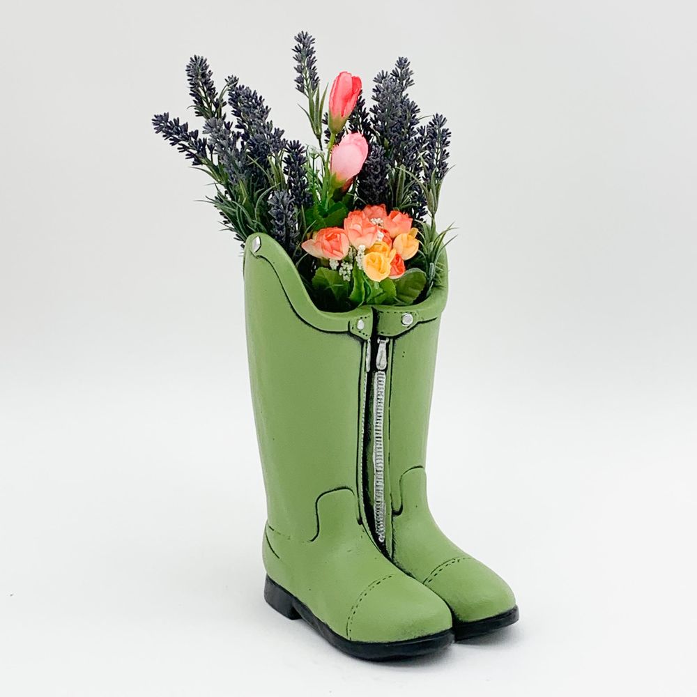 29cm GREEN BOOT PLANTER