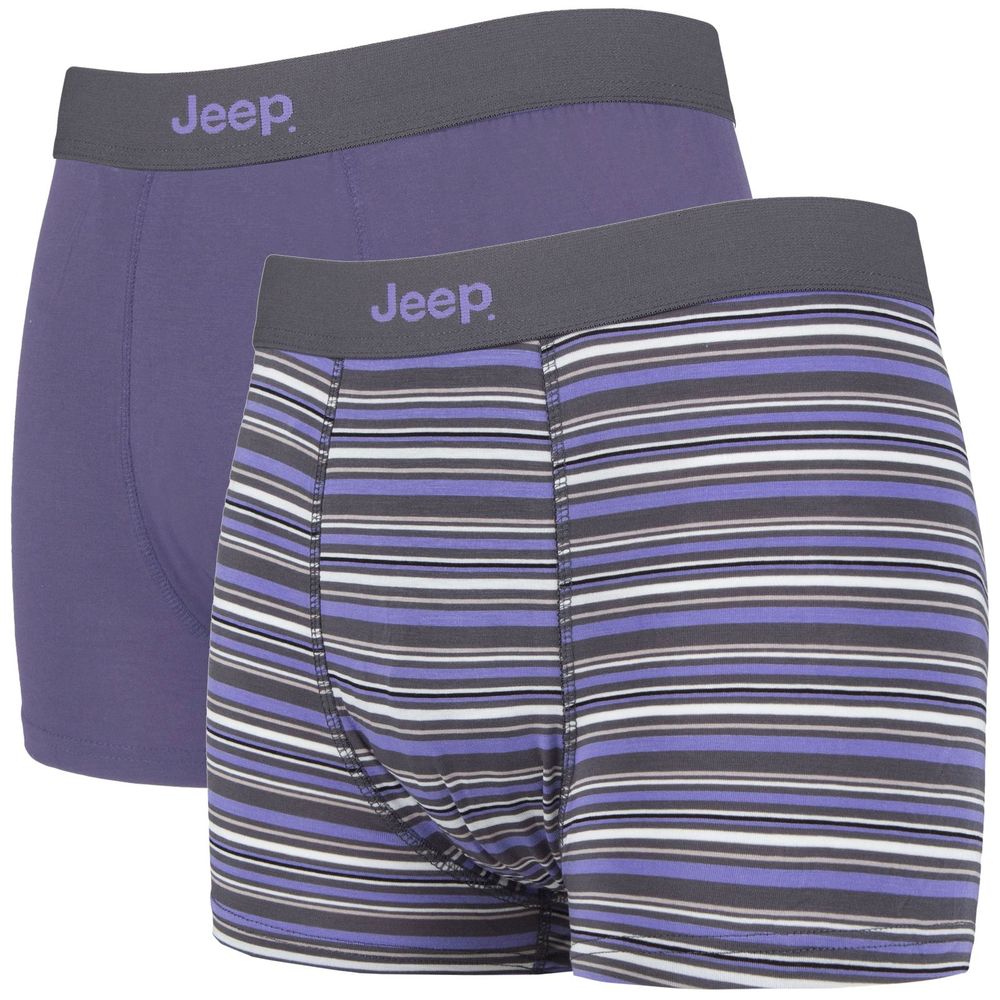 Jeep - 2 Pair Pack Bamboo Fitted Trunks