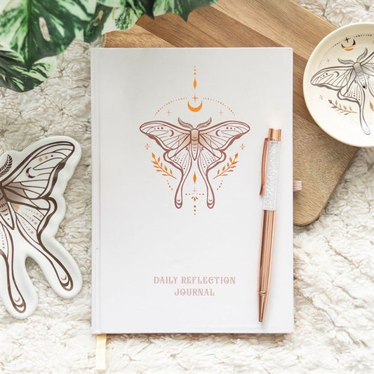 Luna Moth Daily Reflection Journal