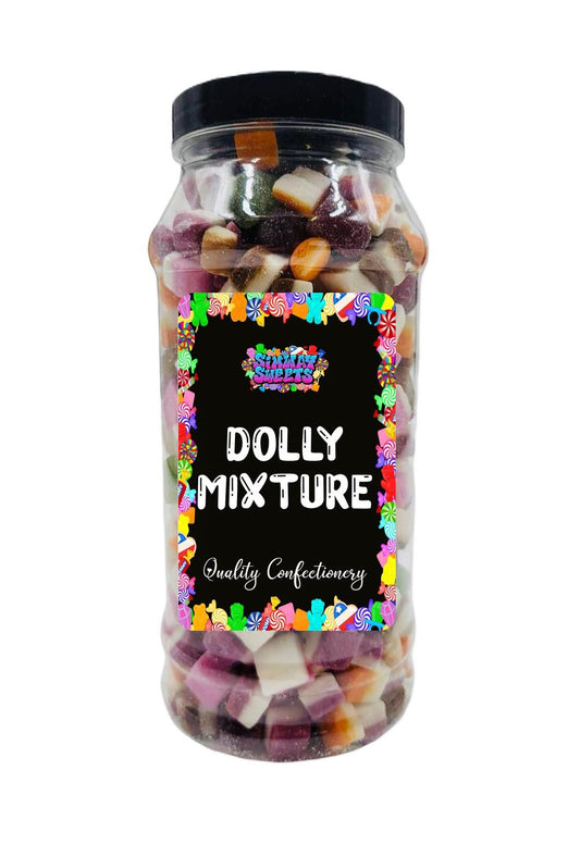 Dolly Mixtures Retro Sweets Gift Jar