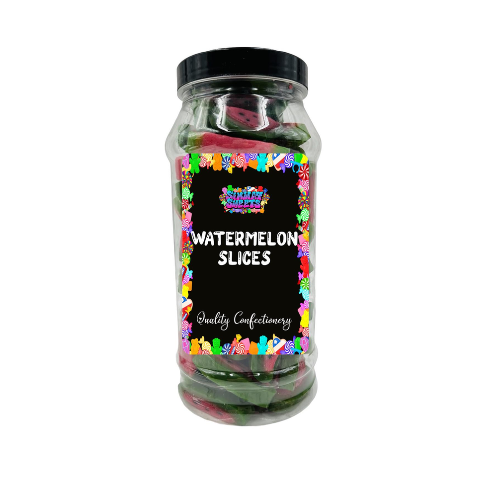 Watermelon Slices Retro Sweets Gift Jar