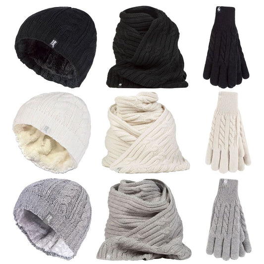 HH - Ladies Hat Scarf & Gloves Set