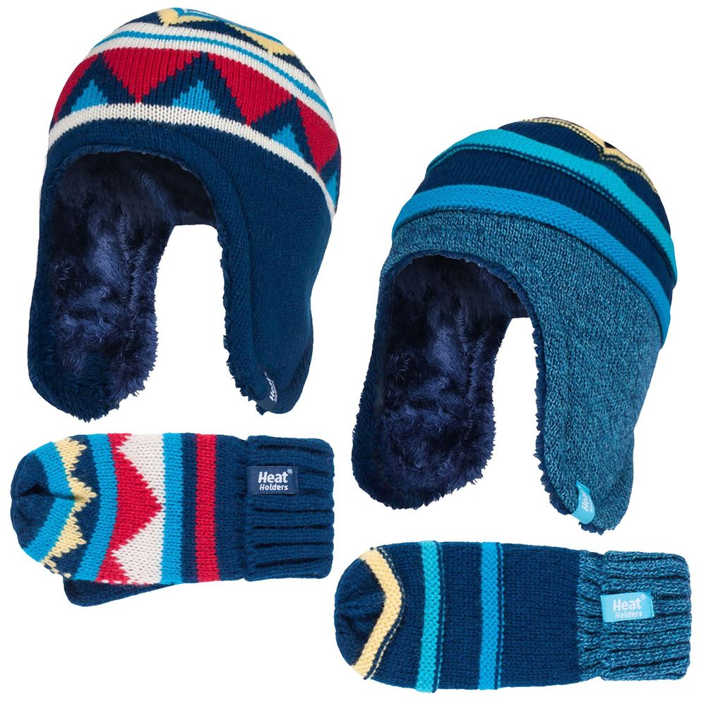 Heat Holders - Kids Hat & Gloves Set