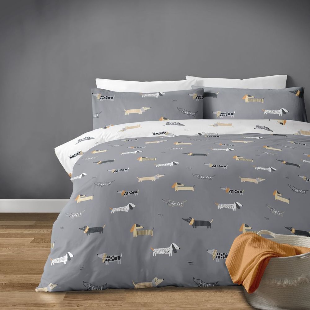 Dachys Dachshund Sausage Dog Duvet Set