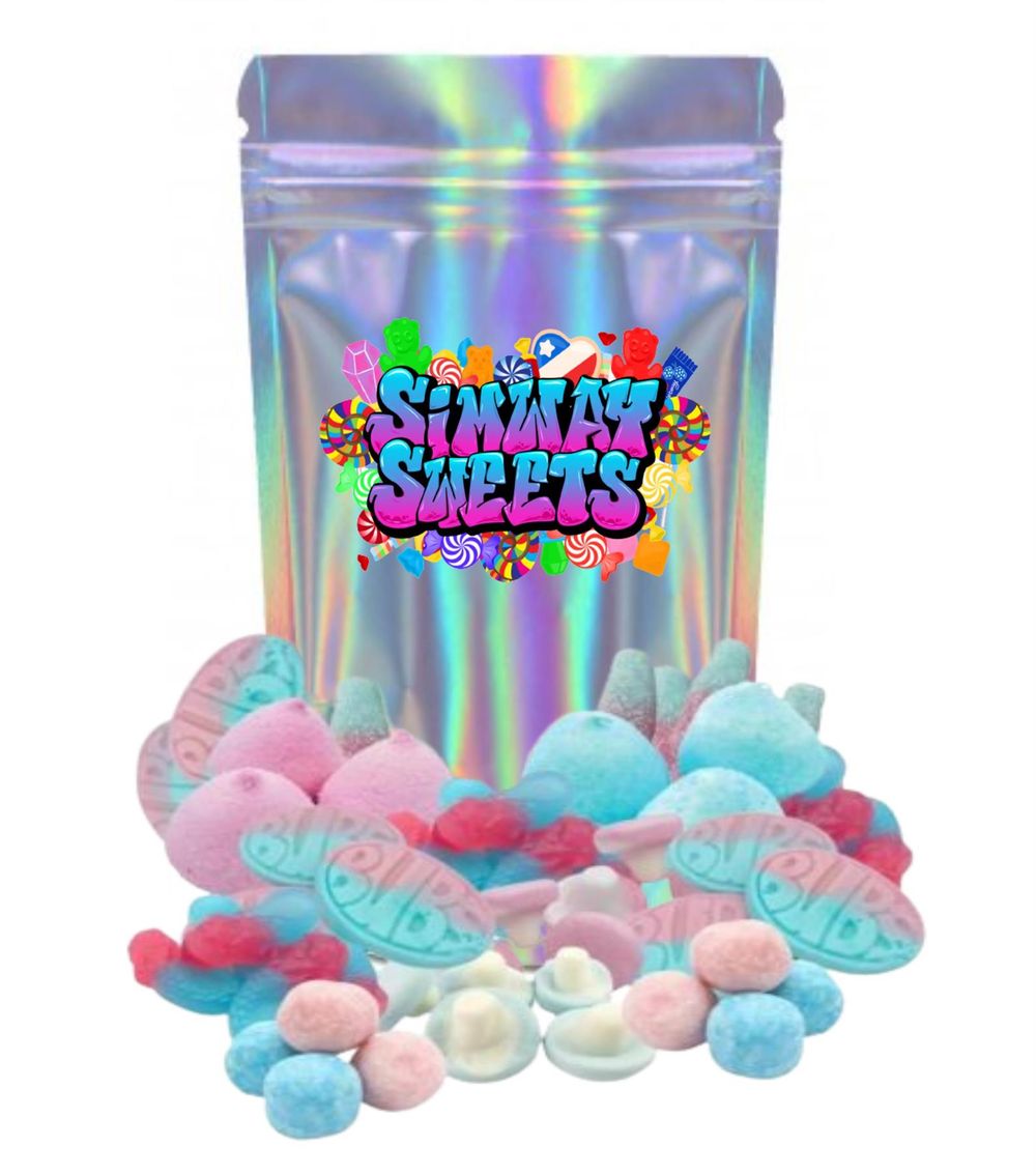 1kg Bubblegum Pick n Mix Sweets - 1KG Bag