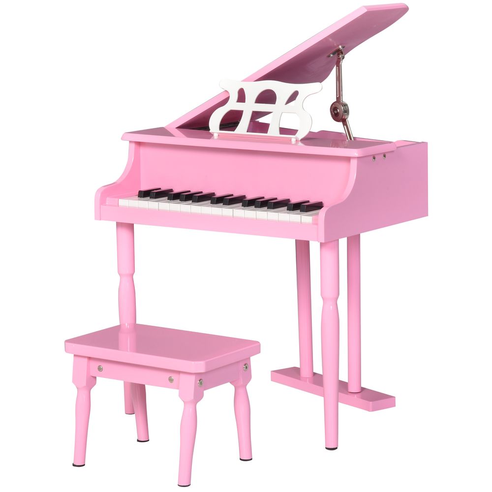 30 Keys Mini Kids Piano with Music Stand and Bench Best Gifts Toy