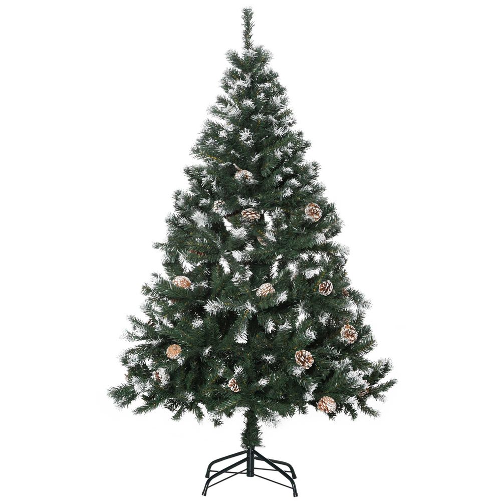 5FT Artificial Christmas Tree Xmas Indoor Decoration, Automatic Open HOMCOM