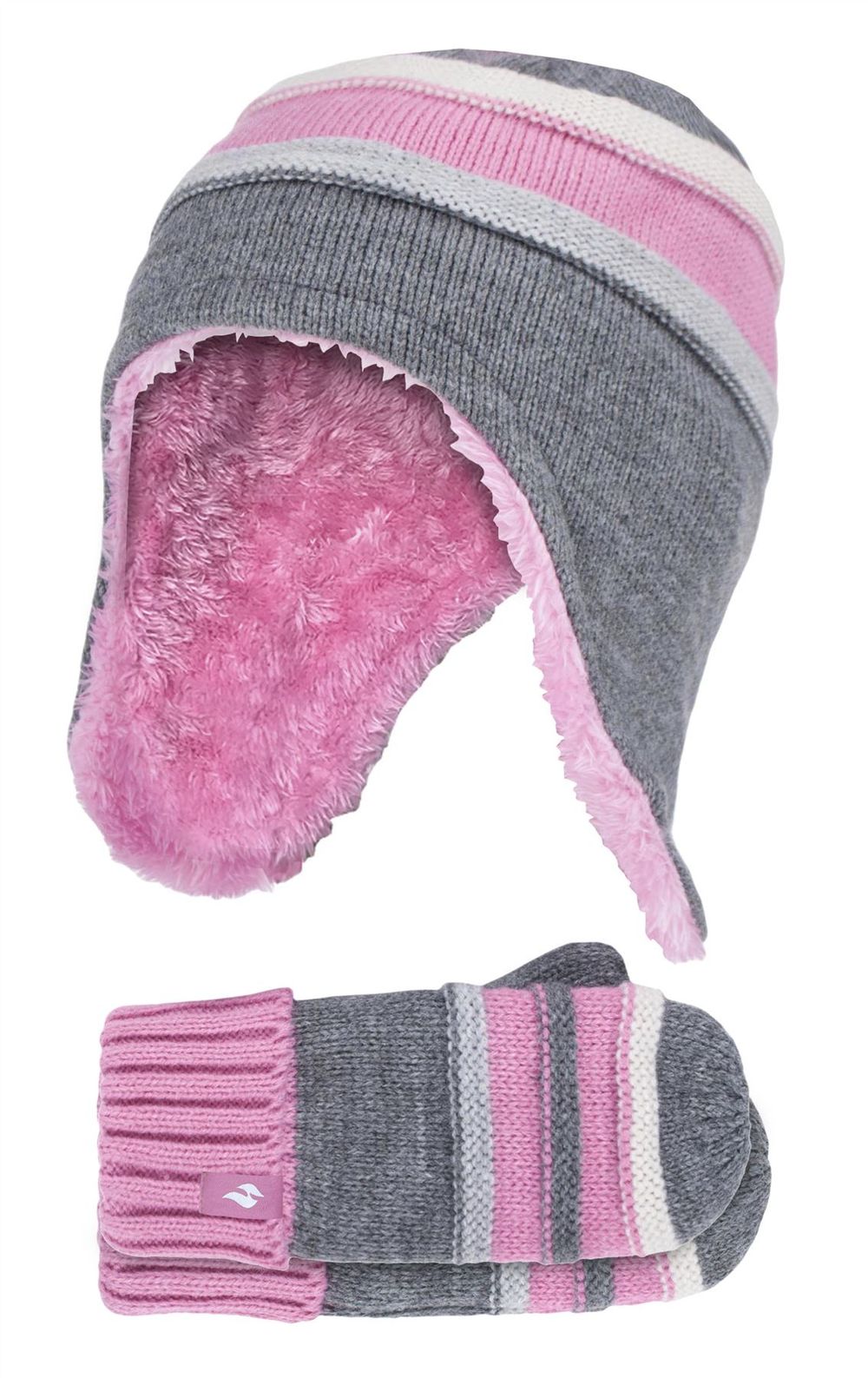 Heat Holders - Snowy Retreat - Girls Hat & Mittens