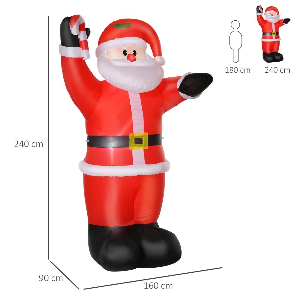 Inflatable Christmas Santa Claus