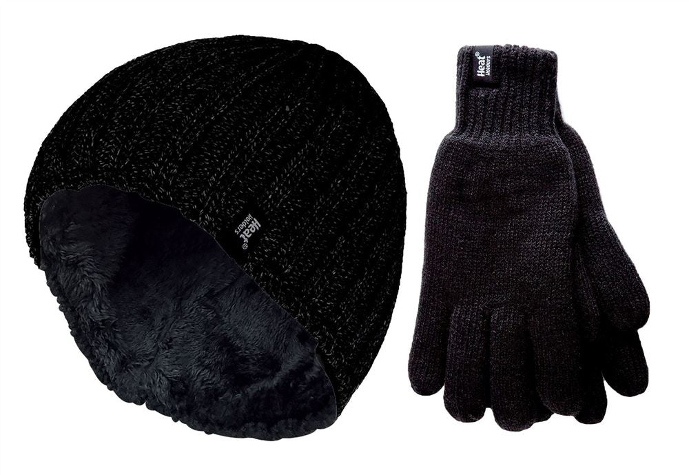 Heat Holders - Mens Set - Hat & Gloves