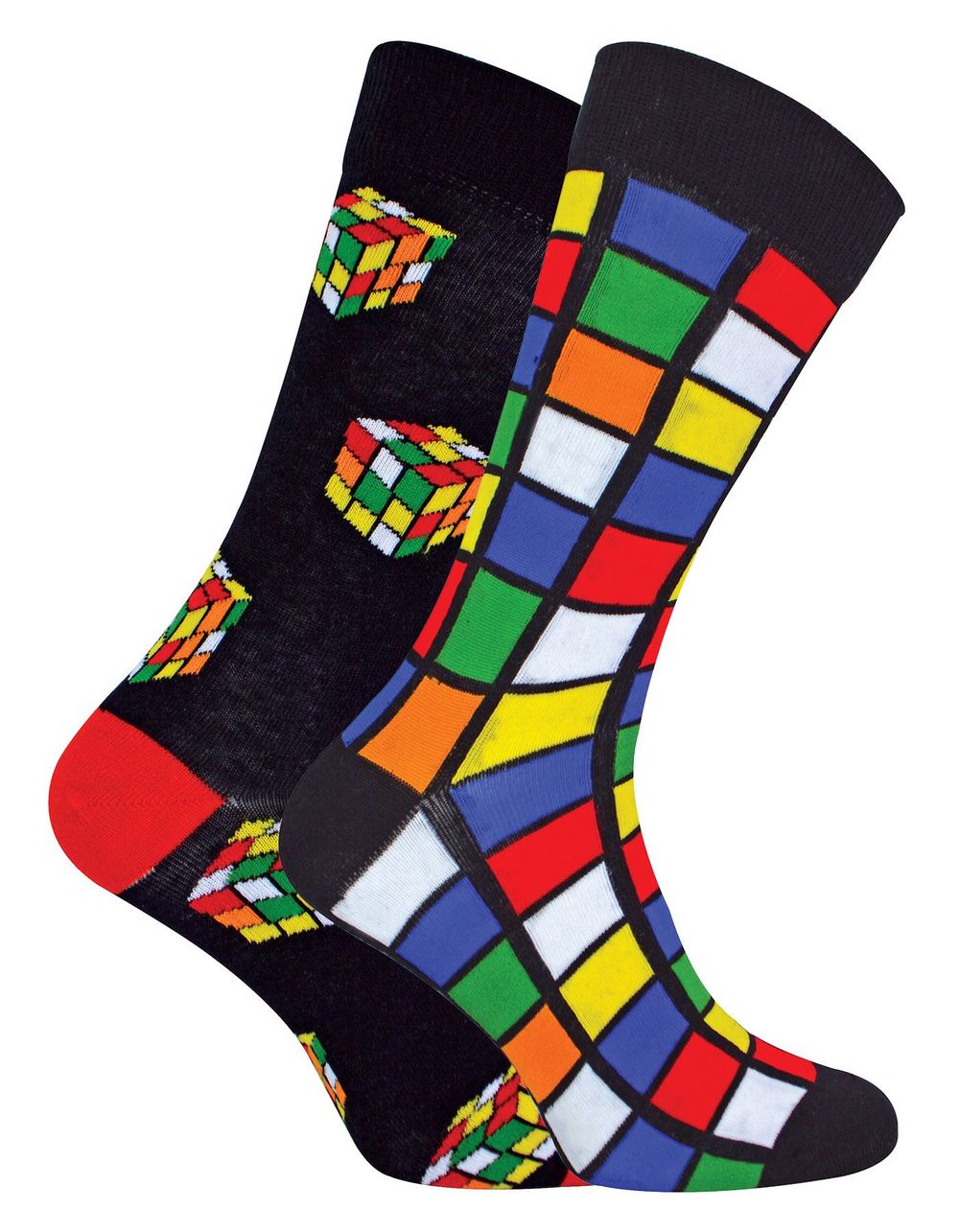 Urban Eccentric Socks - 2PK Rubik's Cube