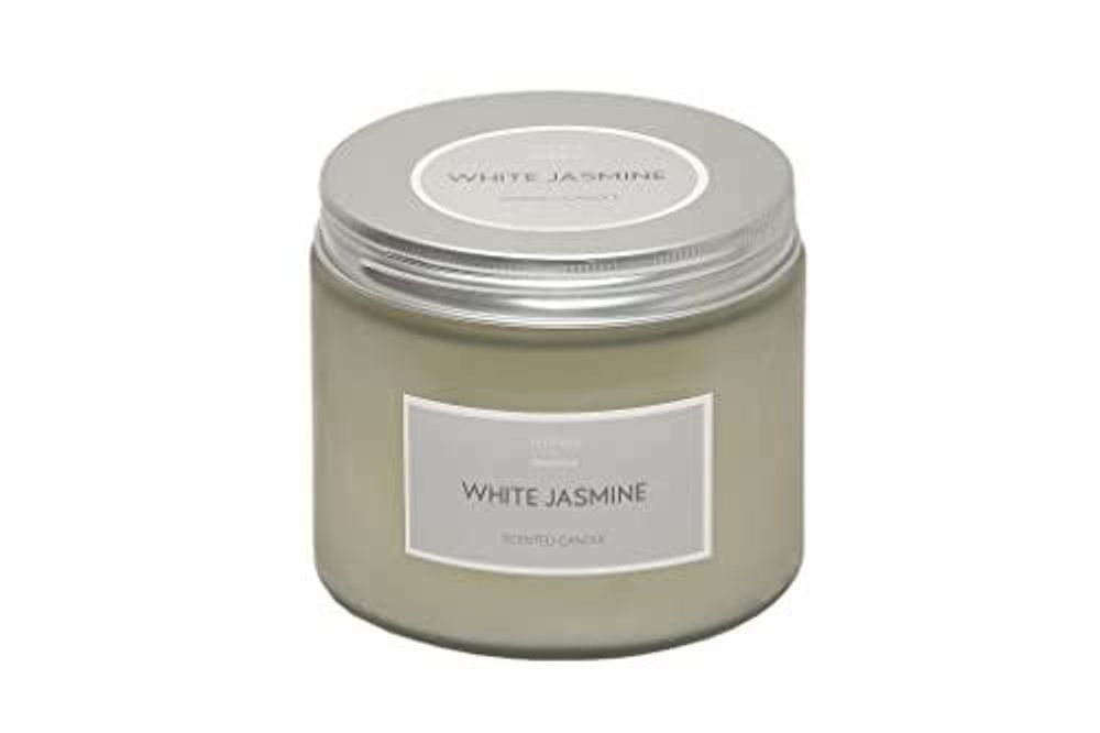 CORE LIDDED CANDLE SML WHITE JASMINE