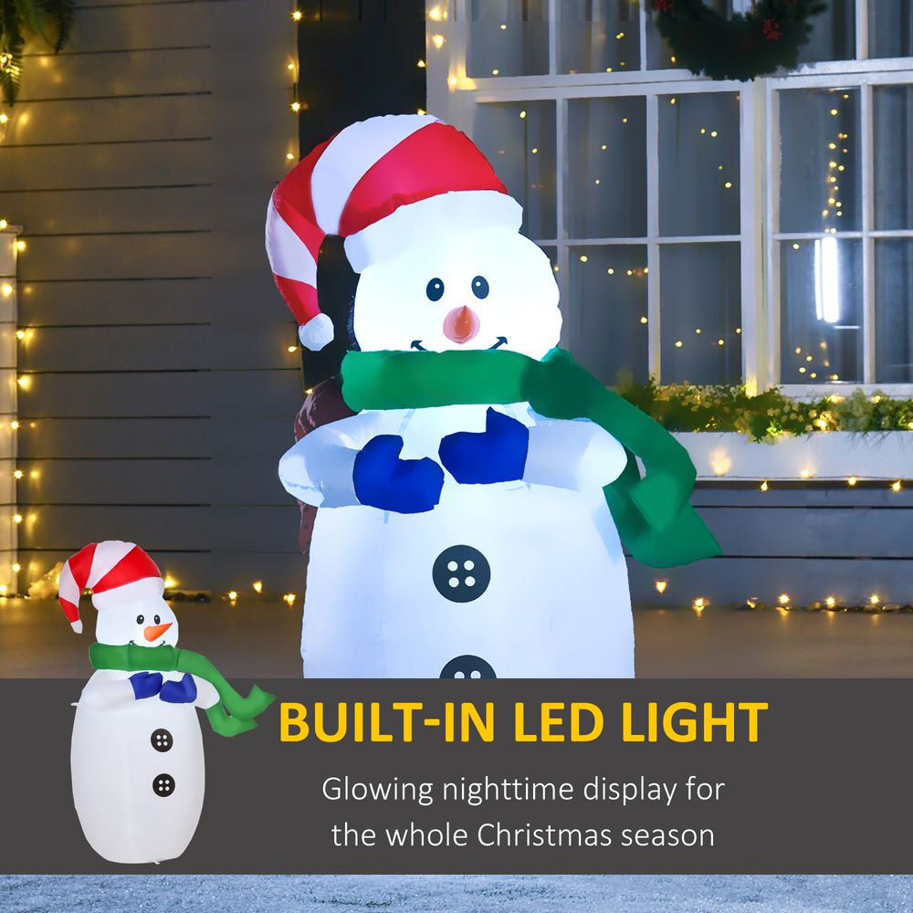 4ft Inflatable Standing Christmas Decoration with LED Lights