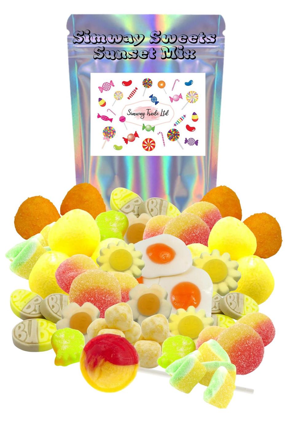 Sunset Pick N Mix Sweets - 1KG Bag