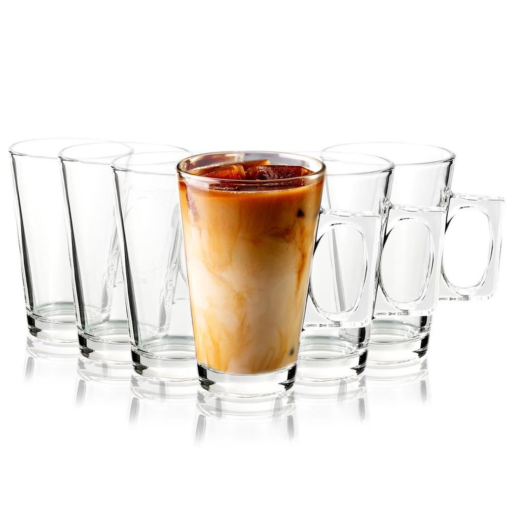 Vinsani Latte Glasses 6pcs