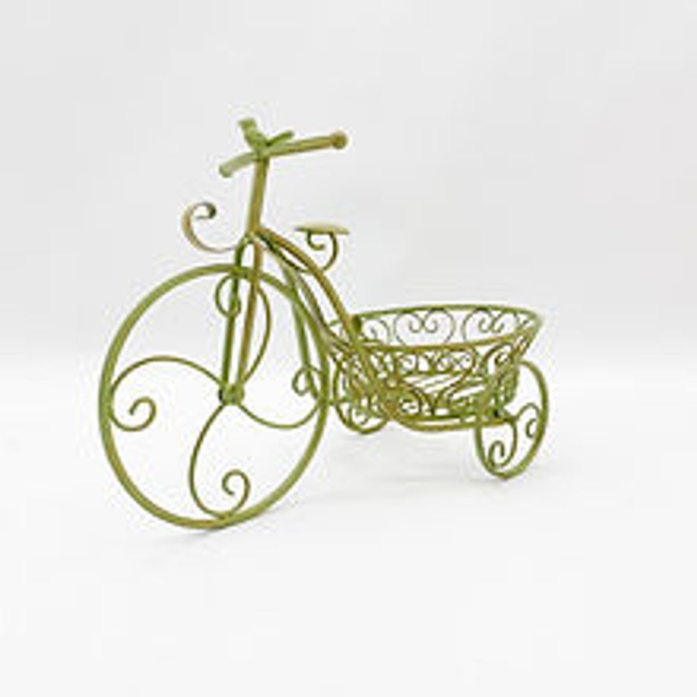 57cm Leaf Green Bicycle Planter