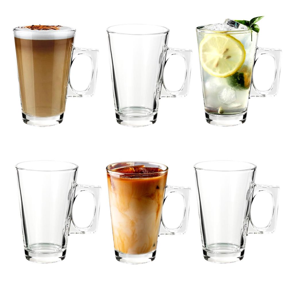 Vinsani Latte Glasses 6pcs