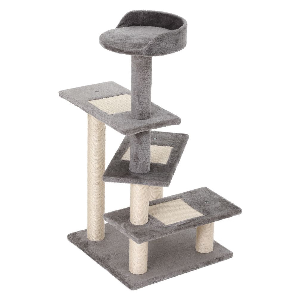 Cat Tree Activity Centre, Kitten Climbing Tower, Plush Scratching Post