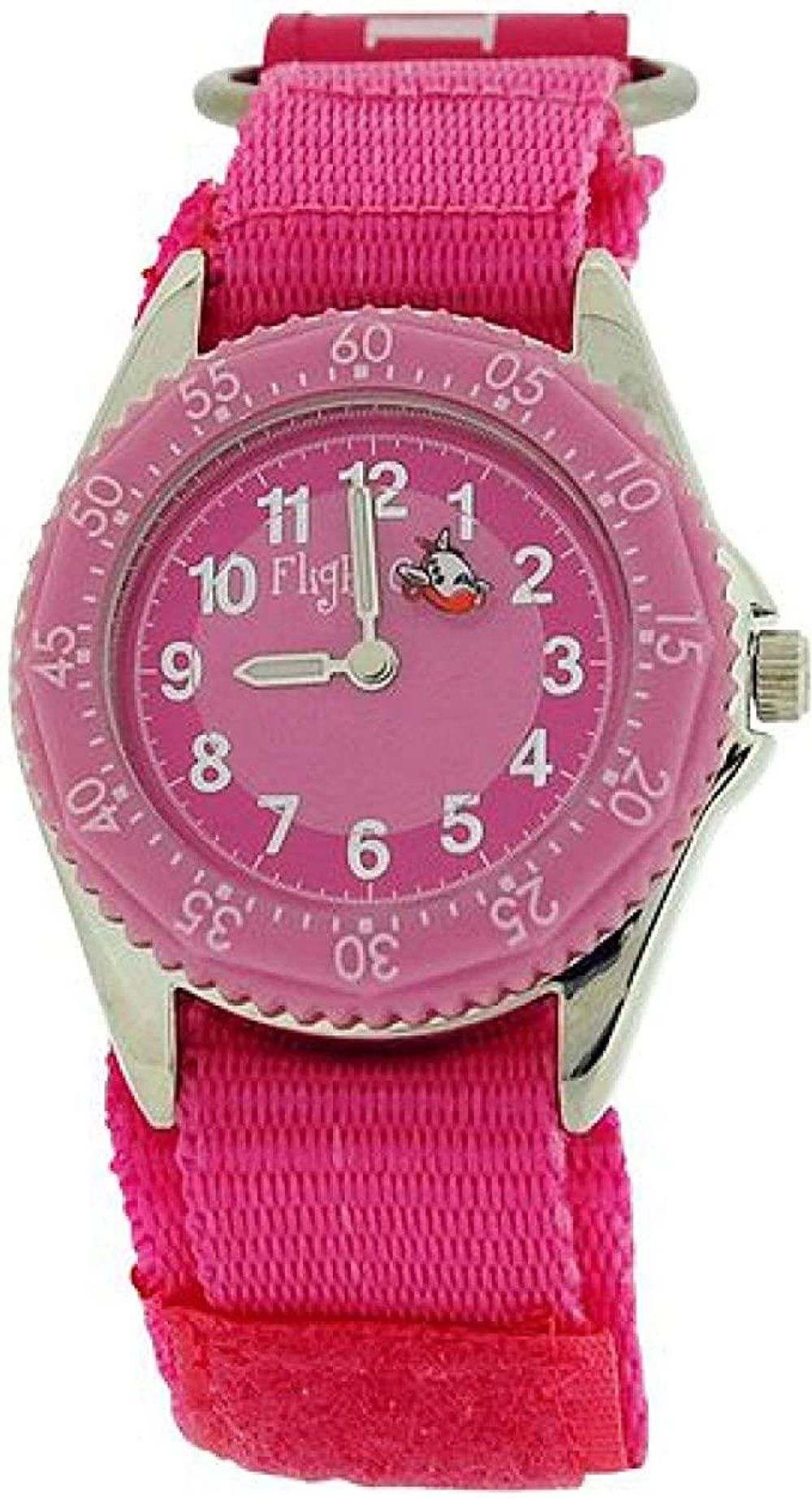 Time Design Girls Pink Pilot Design Watch, Badge, Pen & Note Book Gift Set