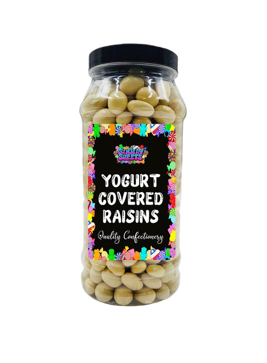 Yogurt Raisins Yogurt Covered Raisins Retro Sweets Gift Jar