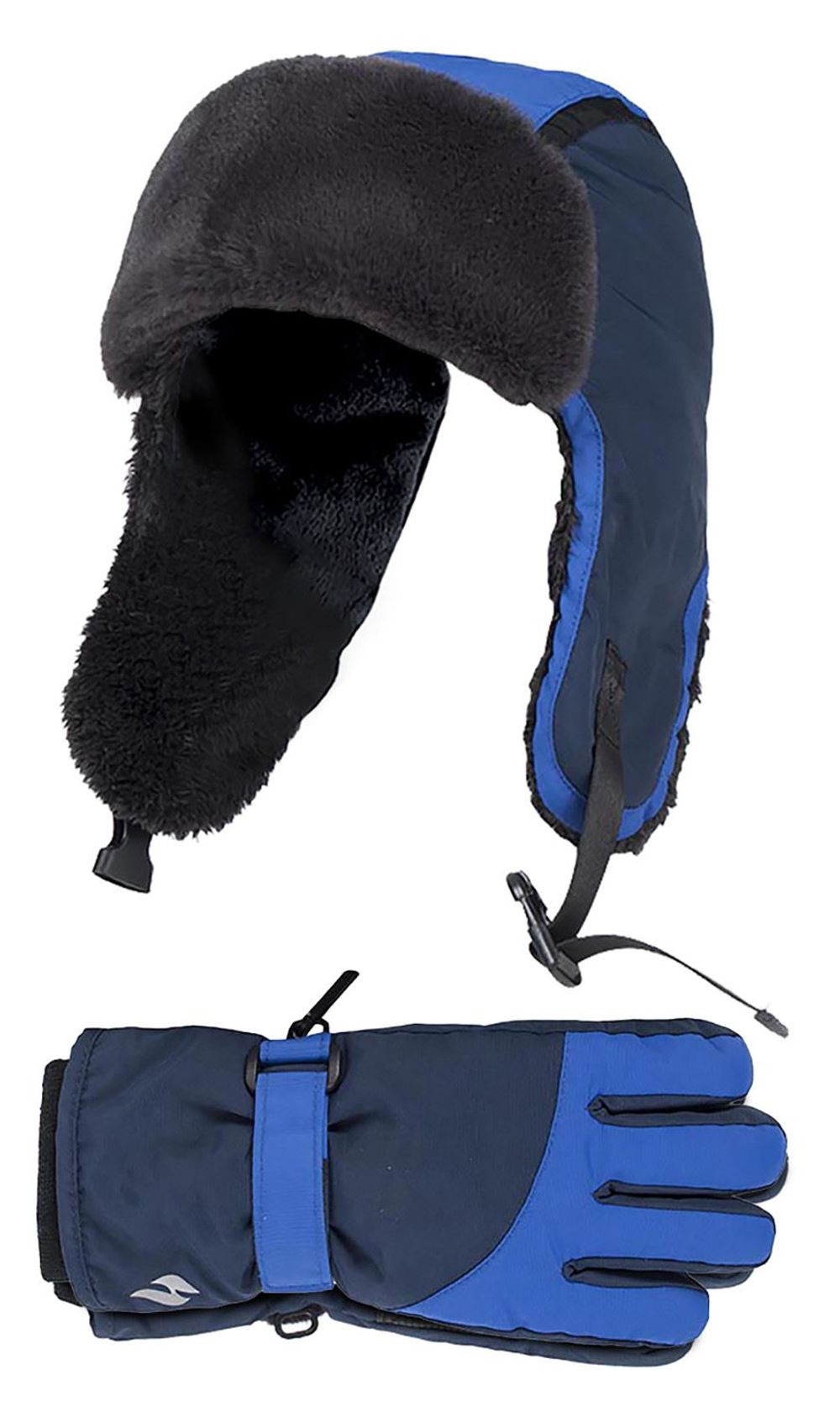 Heat Holders - Children's Ski Gloves & Trapper Hat Set