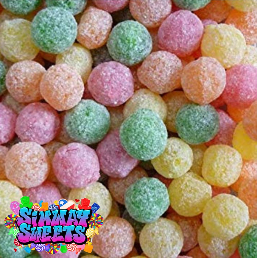 Mixed Fruits Mega Sour Balls Pick N Mix Sweets