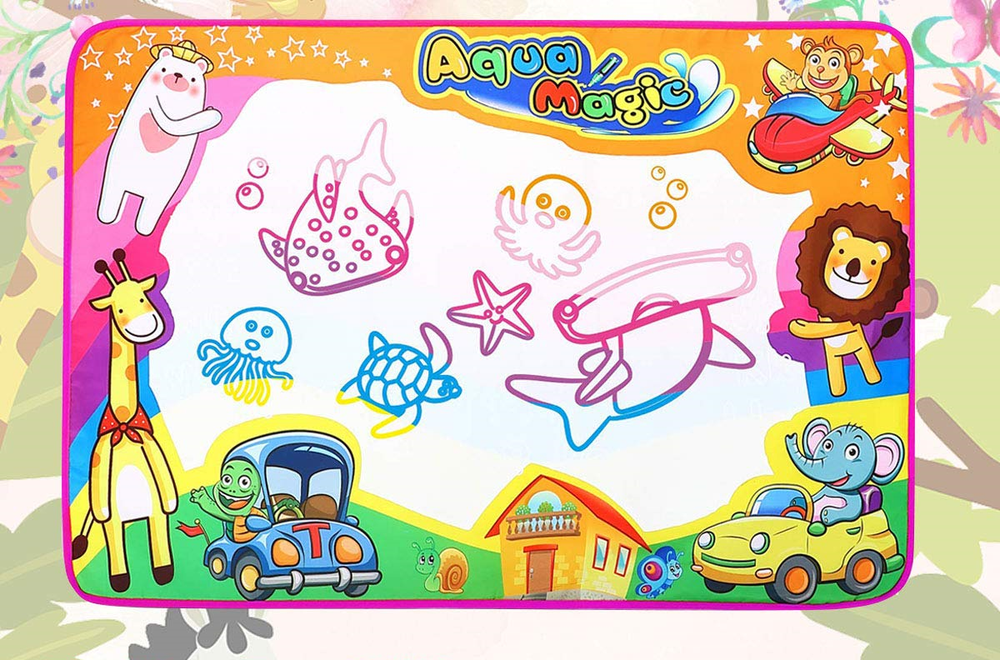 SOKA 86 X 57cm Doodle Drawing Mat, Drawing Handwriting Toys for Kids