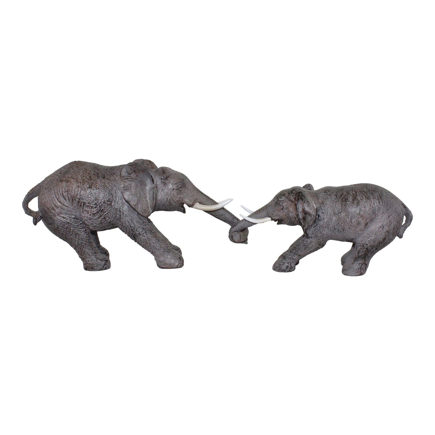 Elephants Holding Trunks Ornament