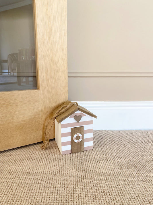 Striped Beach House Doorstop