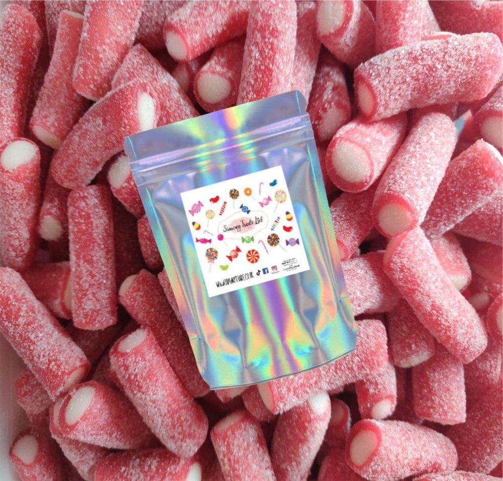 Sour Strawberry Pencil Bites Sweets