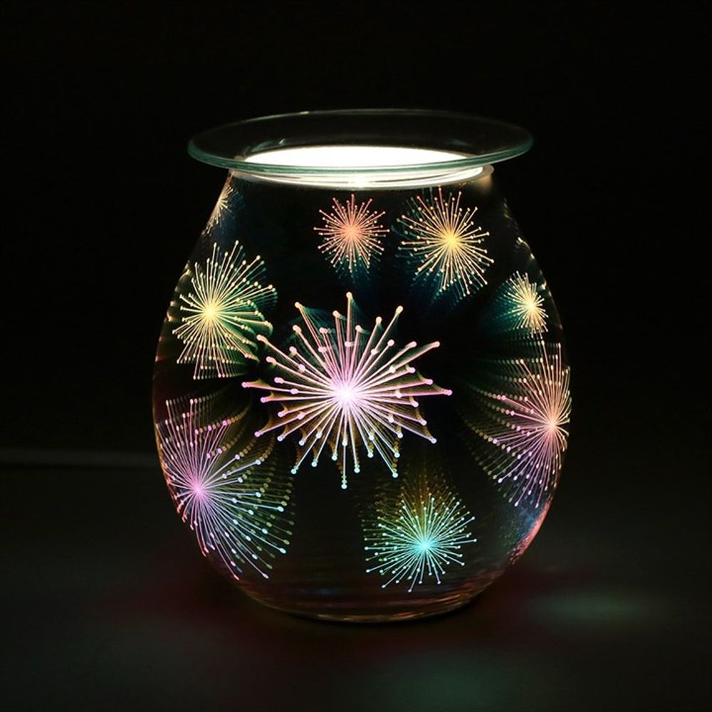 3D Firework Effect Light Up Electric Oil Burner