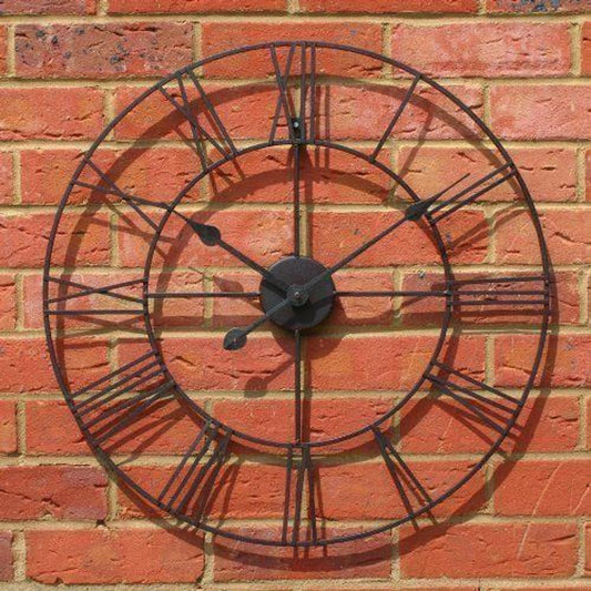 60cm ROMAN METAL CLOCK