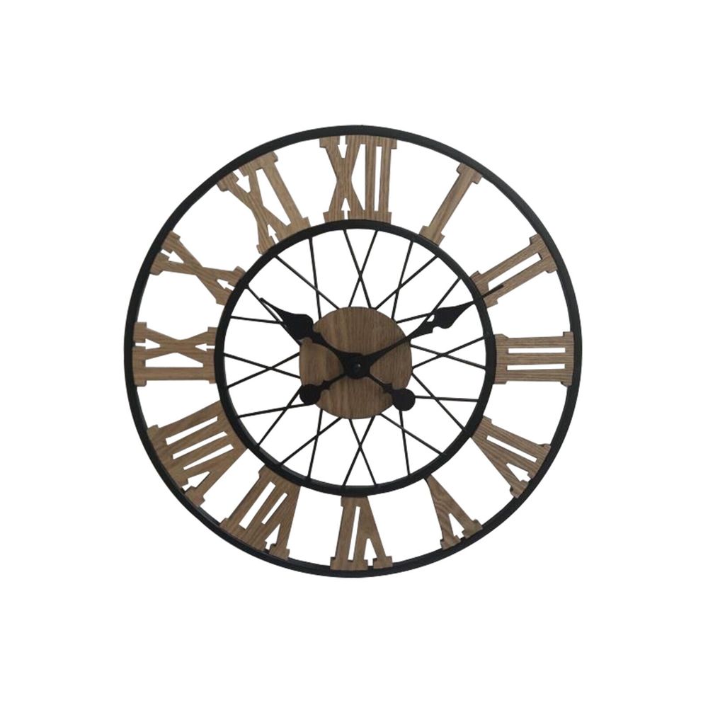 40cm Wood Design Clock