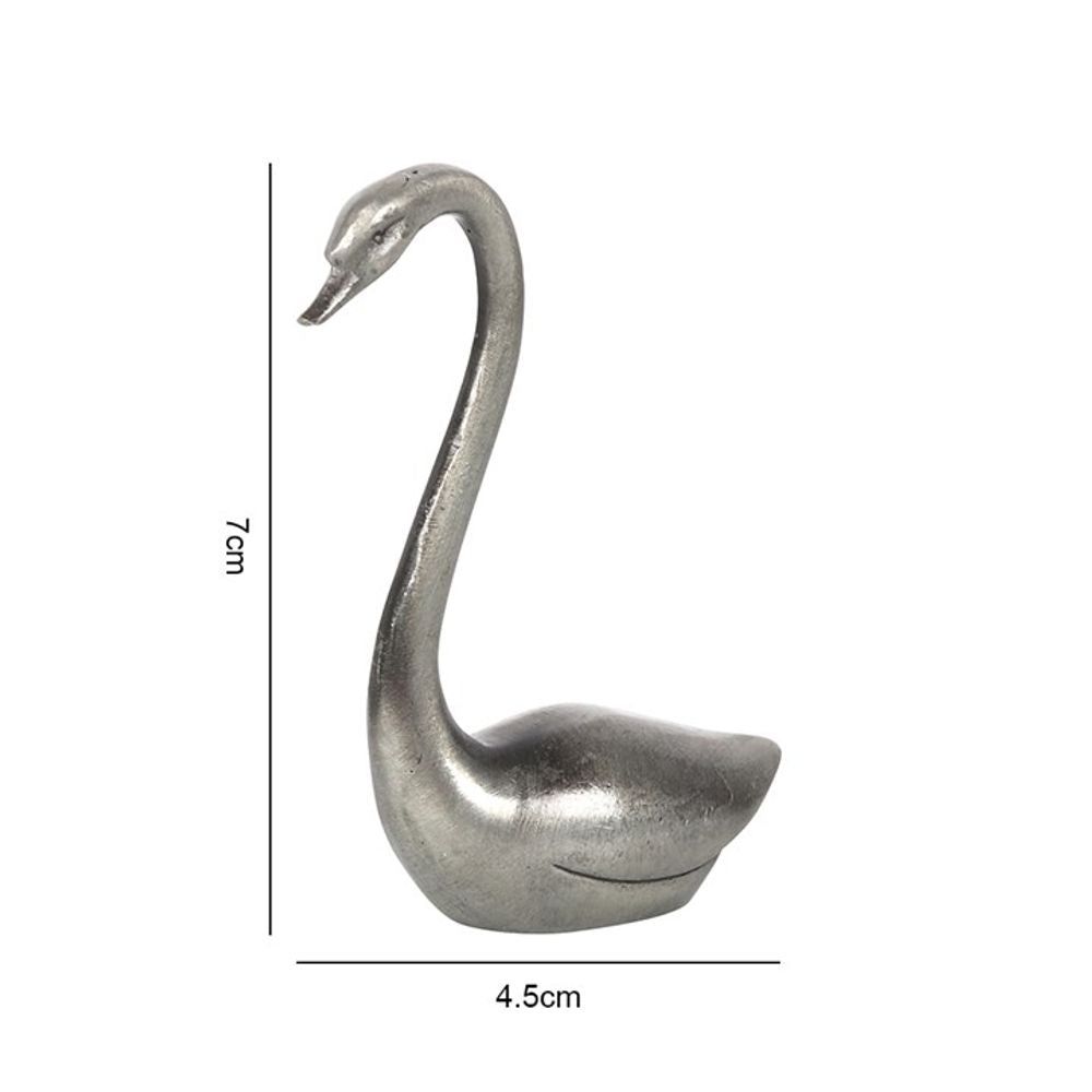 Metal Swan Ring Holder