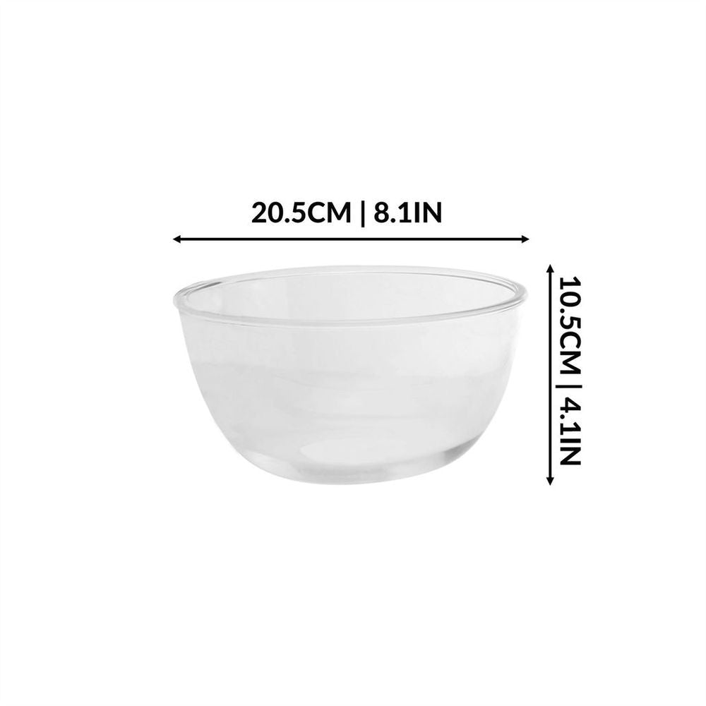 Glass Mixing Bowls - Set of 3