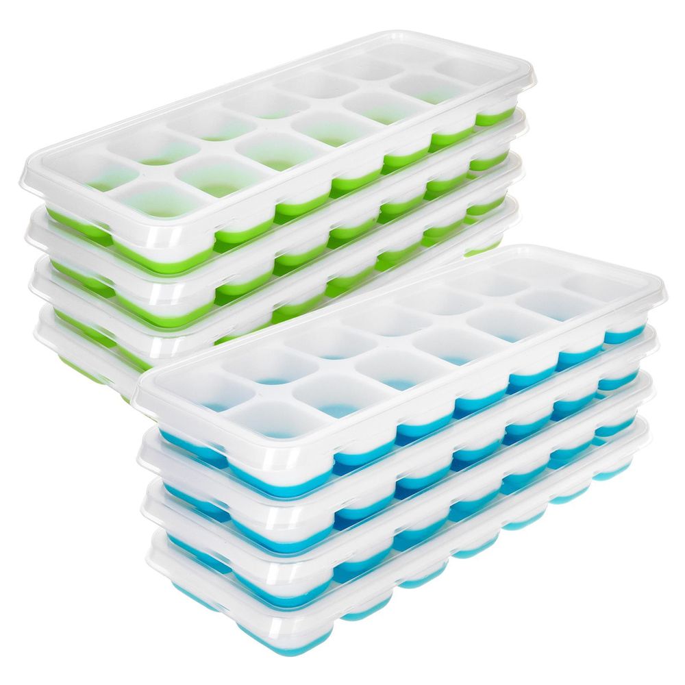 Easy Push Ice Cube Tray Set