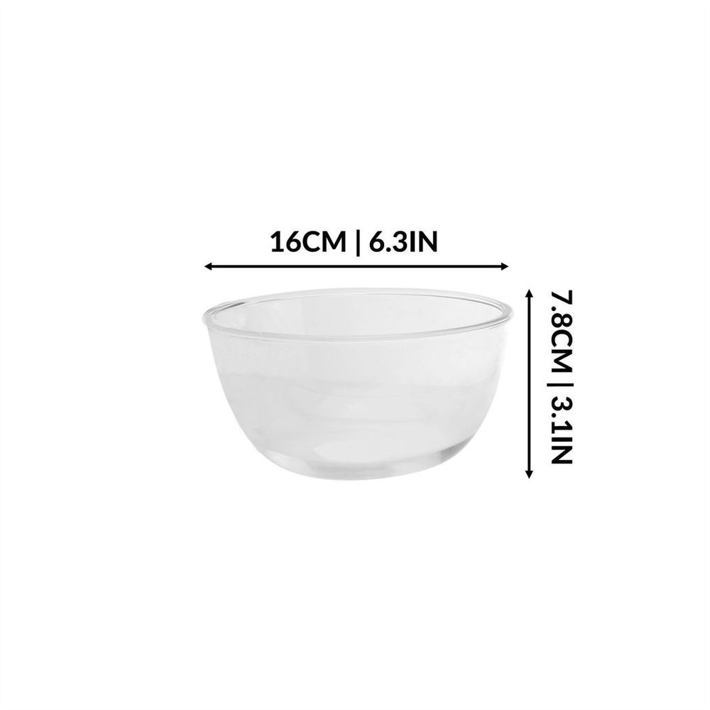 Glass Mixing Bowls - Set of 3