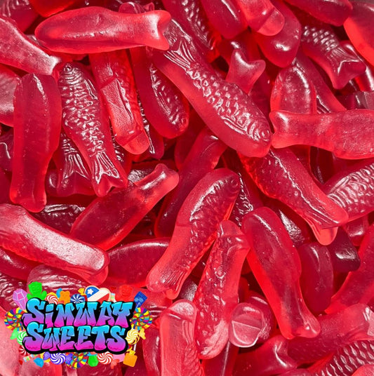 Cherry Gummy Fish Sweets